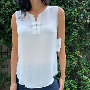 White Laundry camisole! NWT